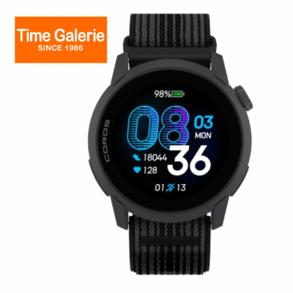 Coros Pace 4 Multi-Sport with Black Nylon Strap Sport Men Smartwatch